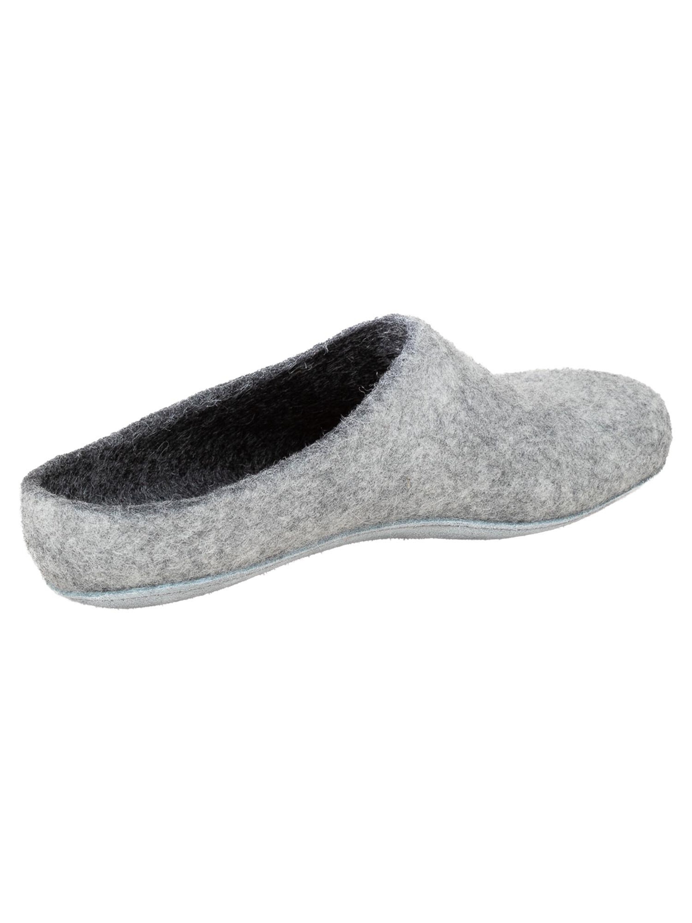 MagicFelt Slippers 'Filz' in Grey