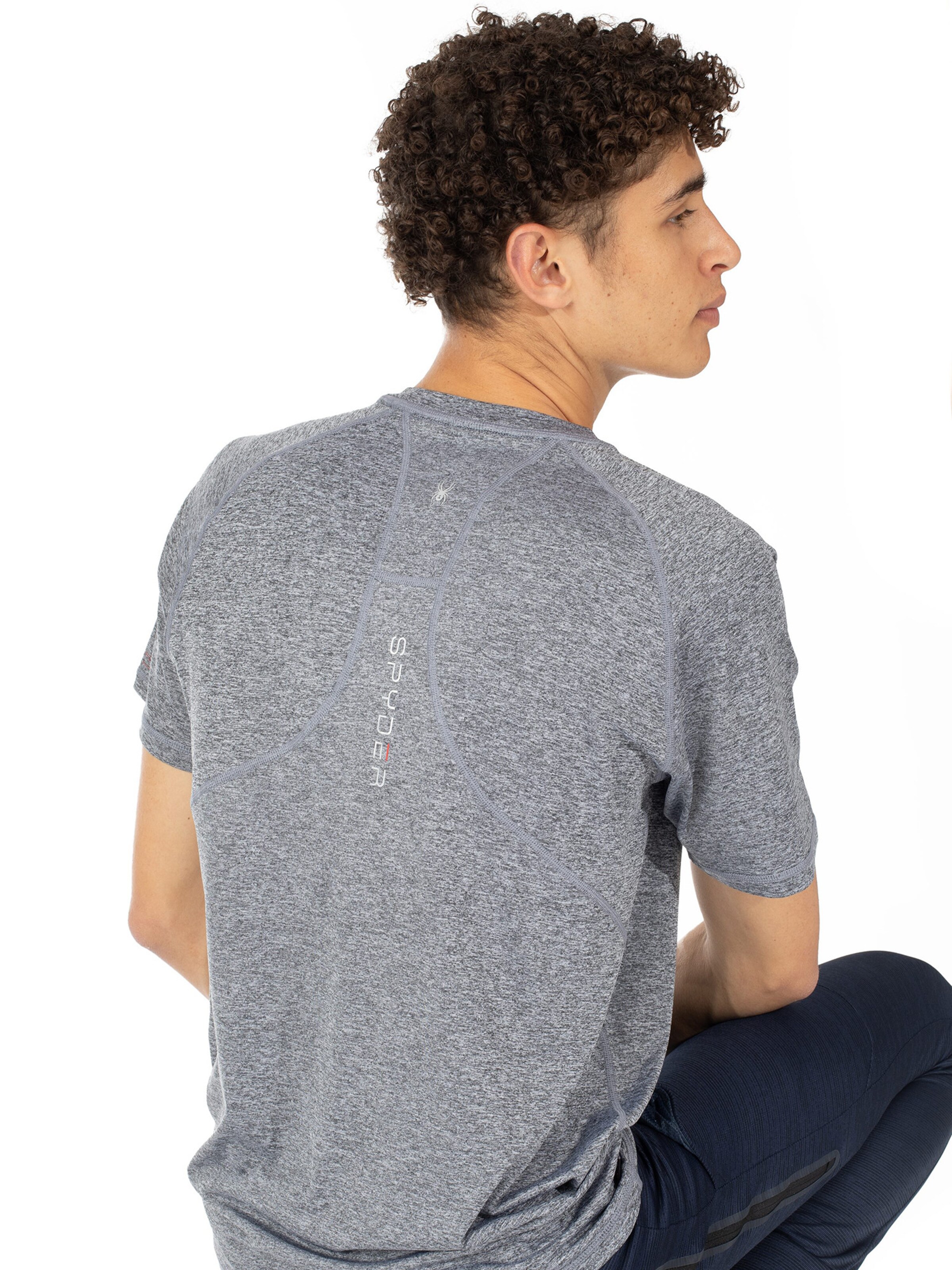 Spyder - Camisa funcionais em cinzento