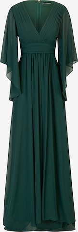 Robe de soirée Kraimod en vert : devant