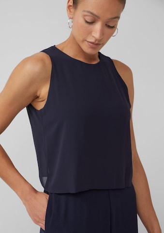 s.Oliver BLACK LABEL Jumpsuit in Blauw