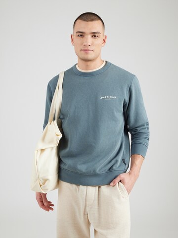 JACK & JONES Majica 'JWHDOVER' | siva barva: sprednja stran