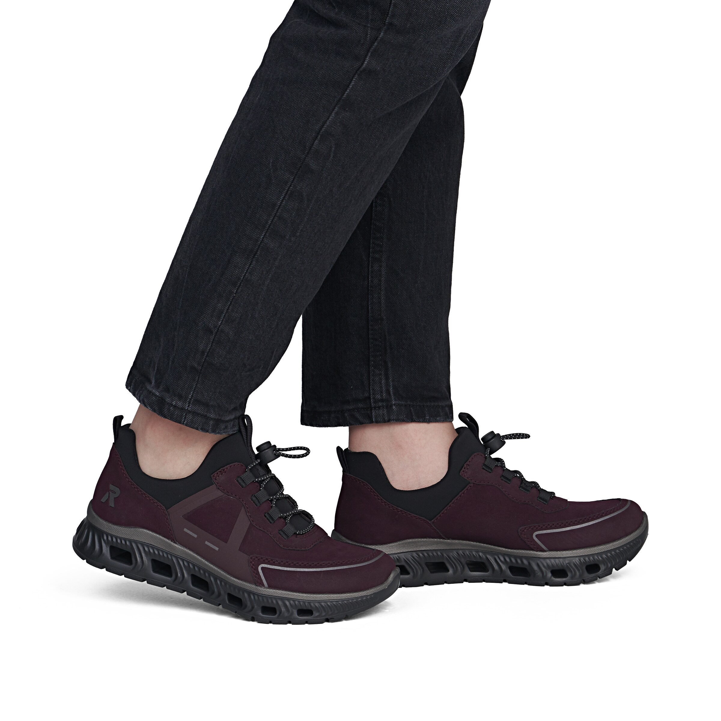 Rieker Låg sneaker i röd