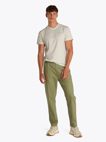 Tommy Jeans Koszulka w kolorze beżowy