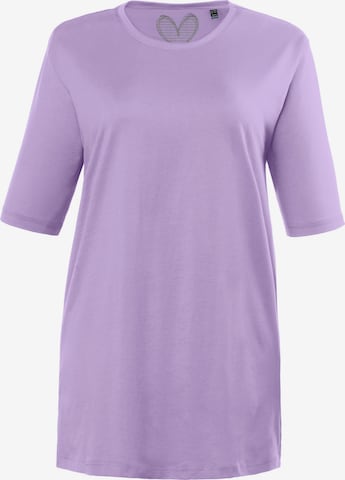 Ulla Popken T-Shirt in Lila: Vorderseite