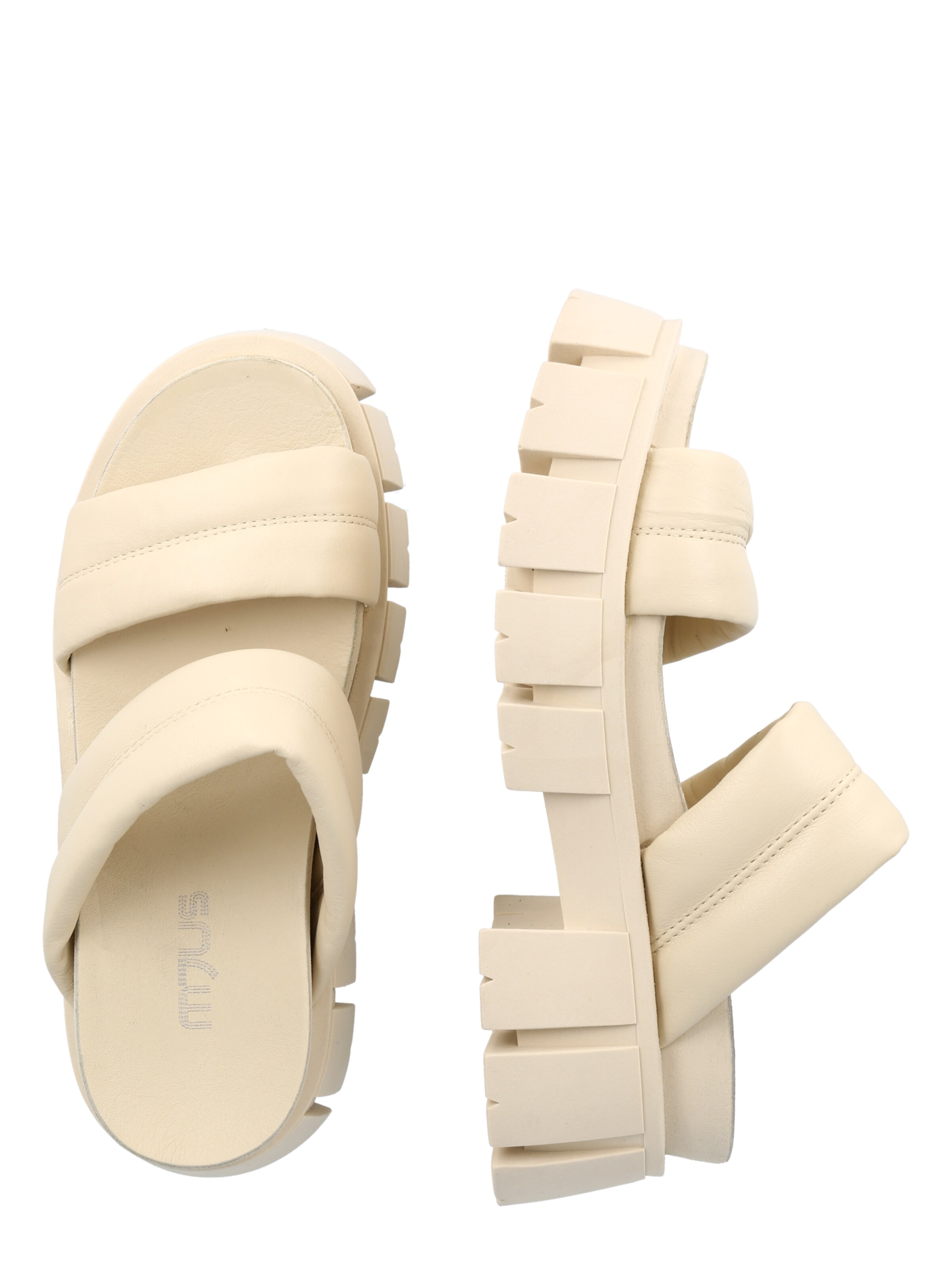 Mule 'Esagerata' MJUS en beige