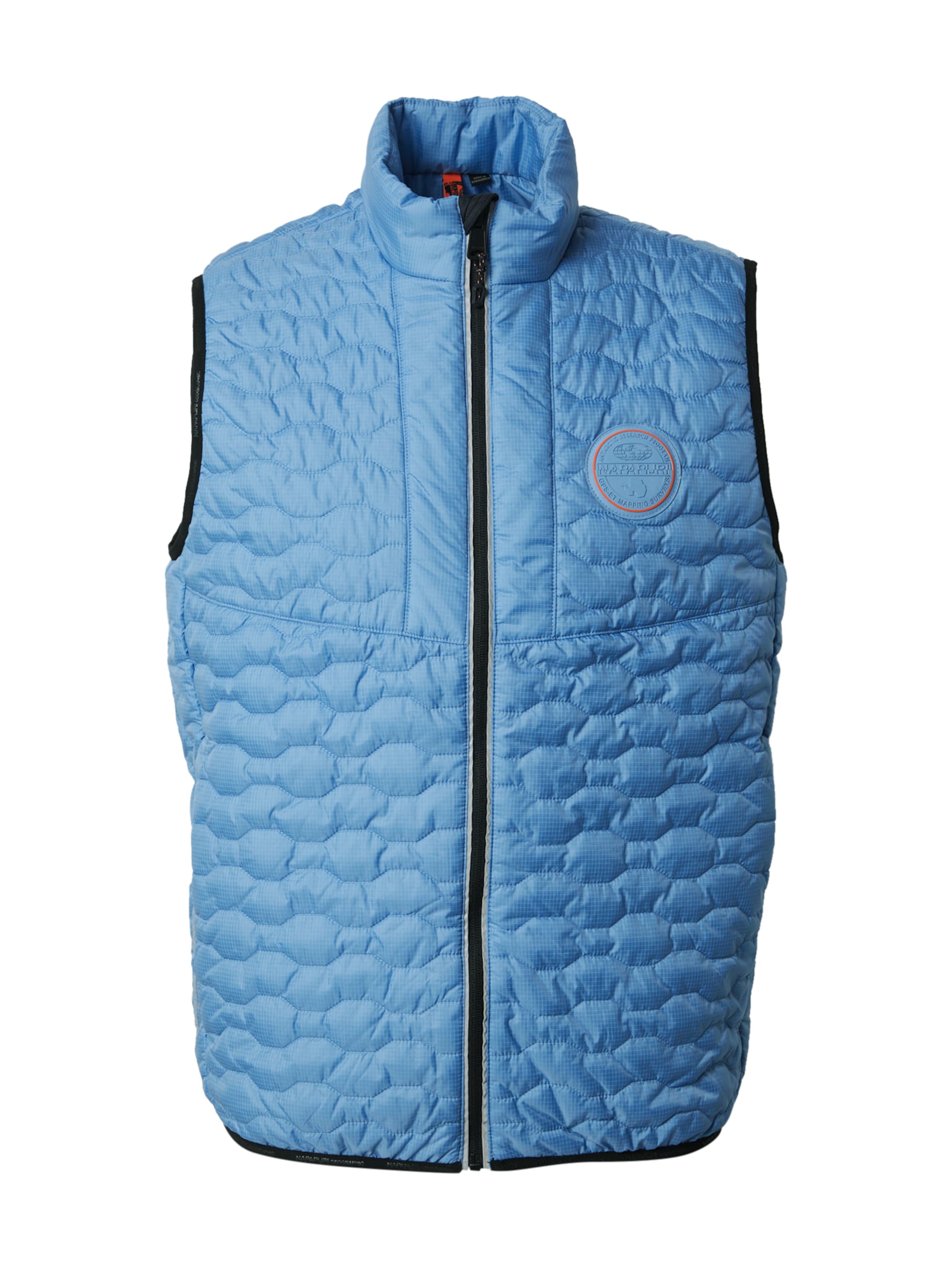 Gilet 'A-SARINE' di NAPAPIJRI in blu: frontale