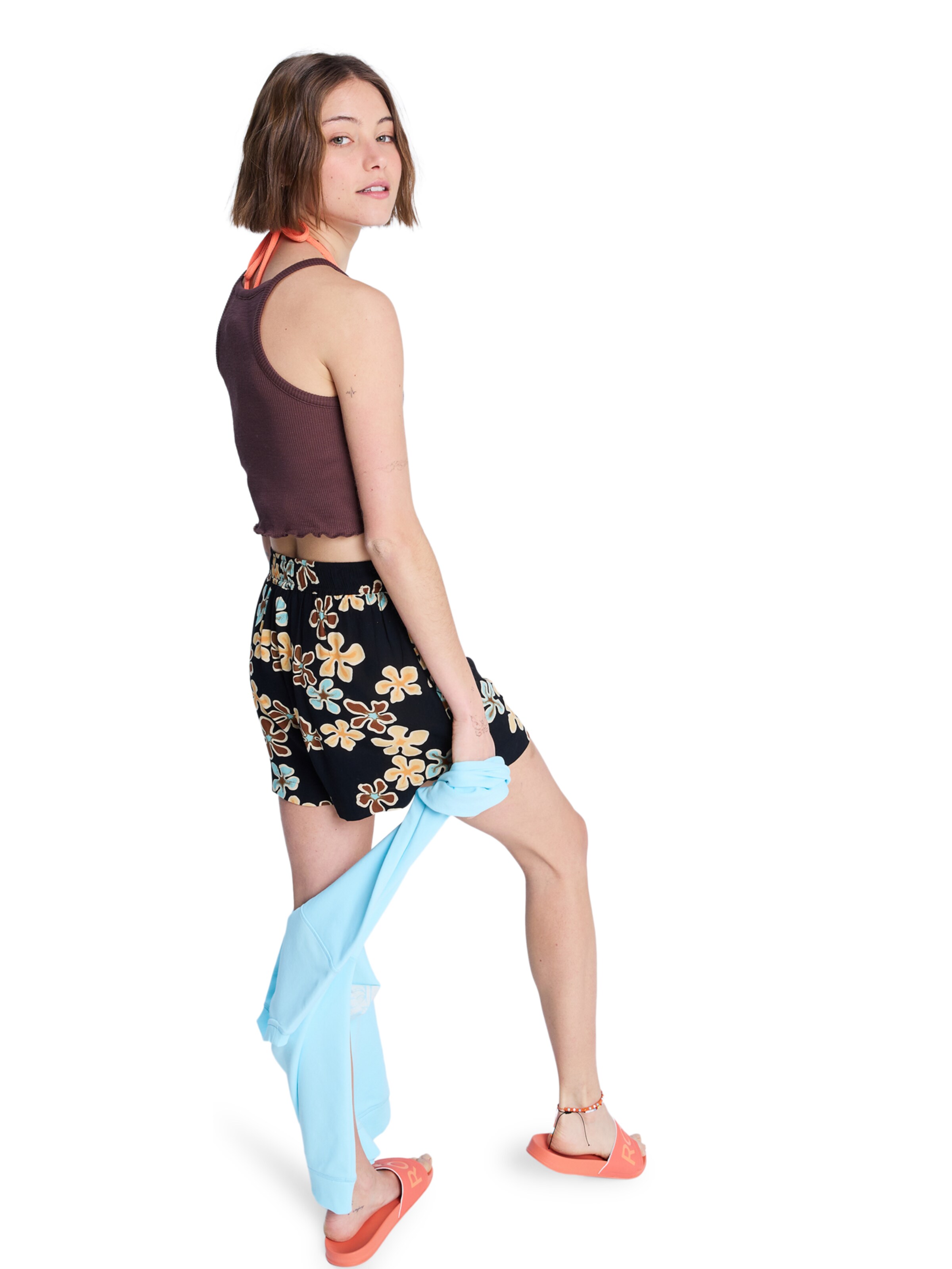 ROXY Regular Pants 'Lekeitio Break' in Black