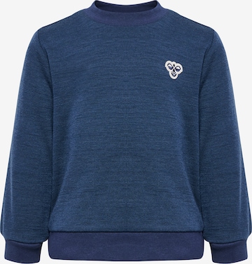 Hummel Sweatshirt in Blue: front