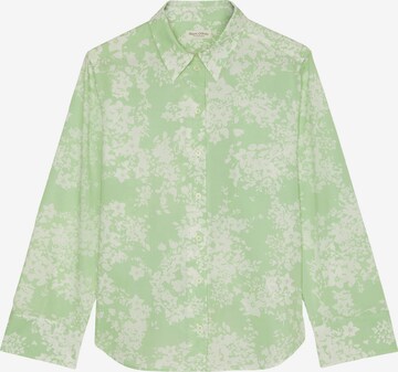 Marc O'Polo Blouse in Groen: voorkant