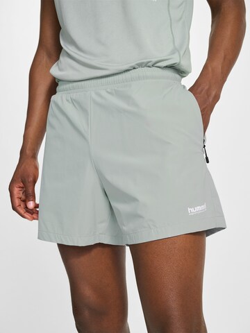 Hummel Regular Sportbroek in Grijs