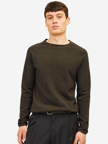 JACK & JONES Sweater 'Hill' in Green