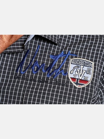 Jan Vanderstorm Regular fit Button Up Shirt 'Ajule' in Blue