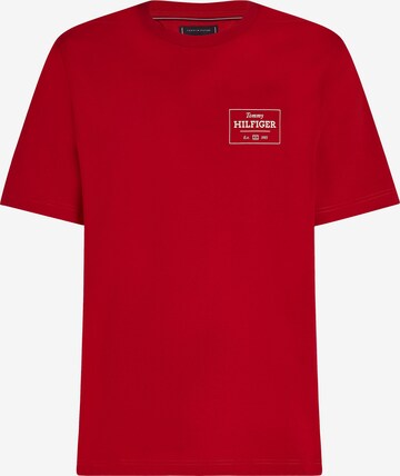 TOMMY HILFIGER T-Shirt in Rot: Vorderseite