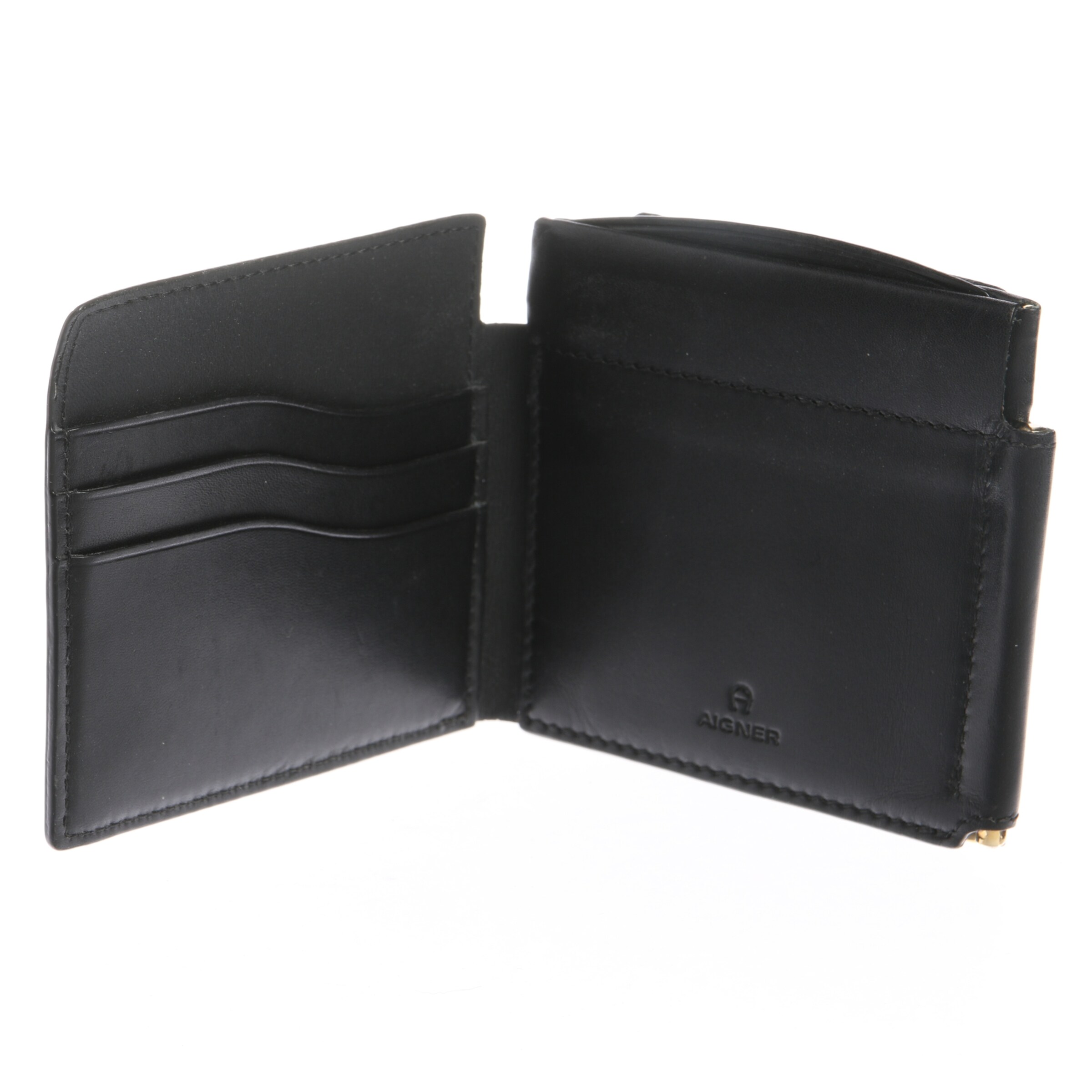 AIGNER Small Leather Goods in One size in Black