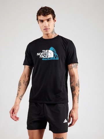 Maglia funzionale 'MOUNTAIN FOUNDATION' di THE NORTH FACE in nero: frontale