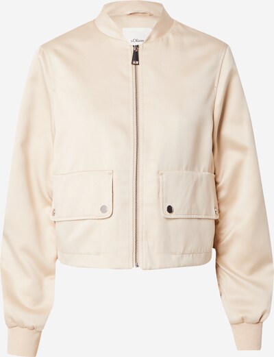 s.Oliver BLACK LABEL Jacke in sand, Produktansicht