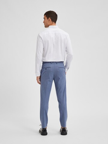 Regular Pantalon à plis 'Josh' SELECTED HOMME en bleu