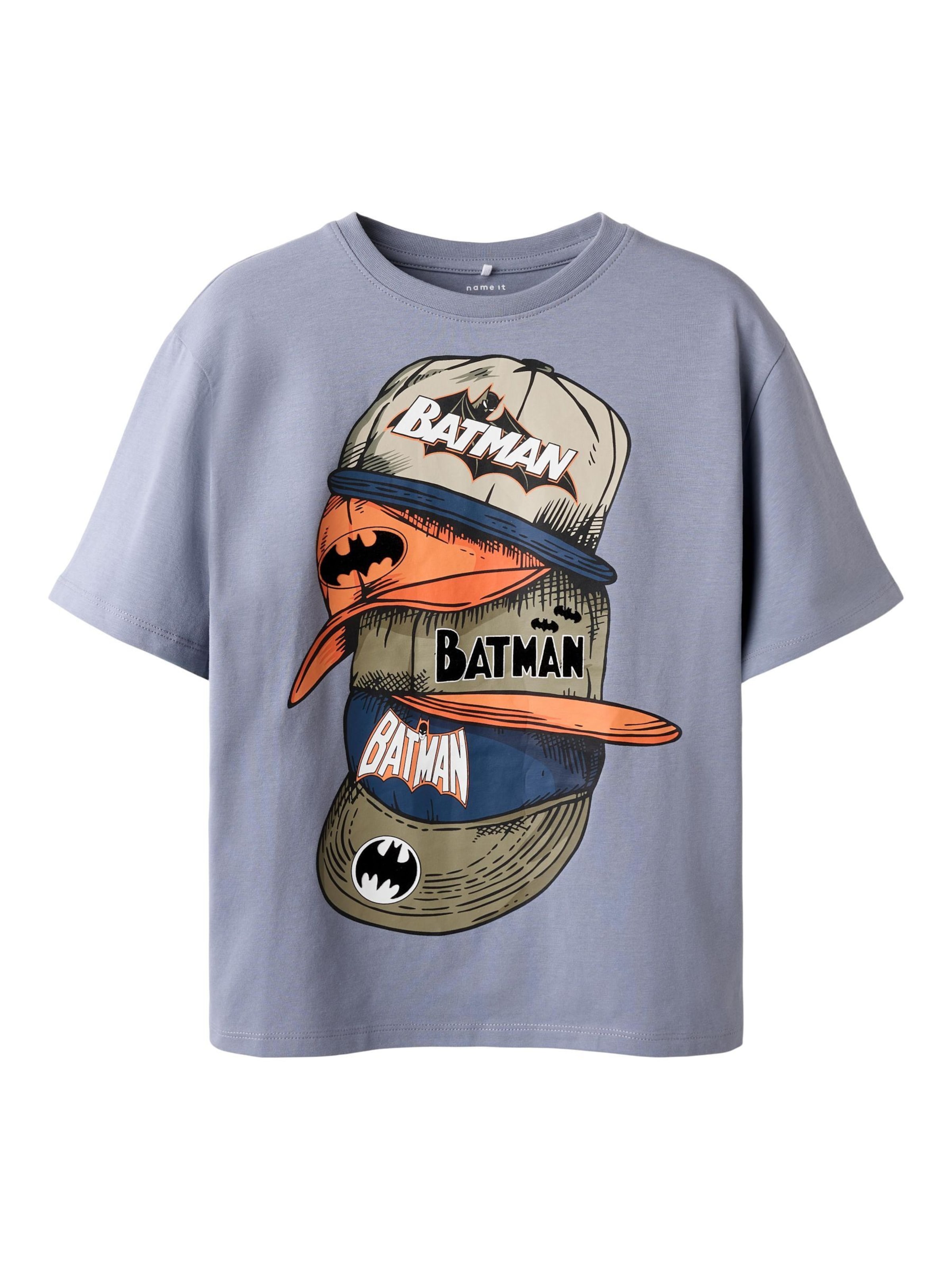 NAME IT - Camiseta 'Batman' en azul: frente