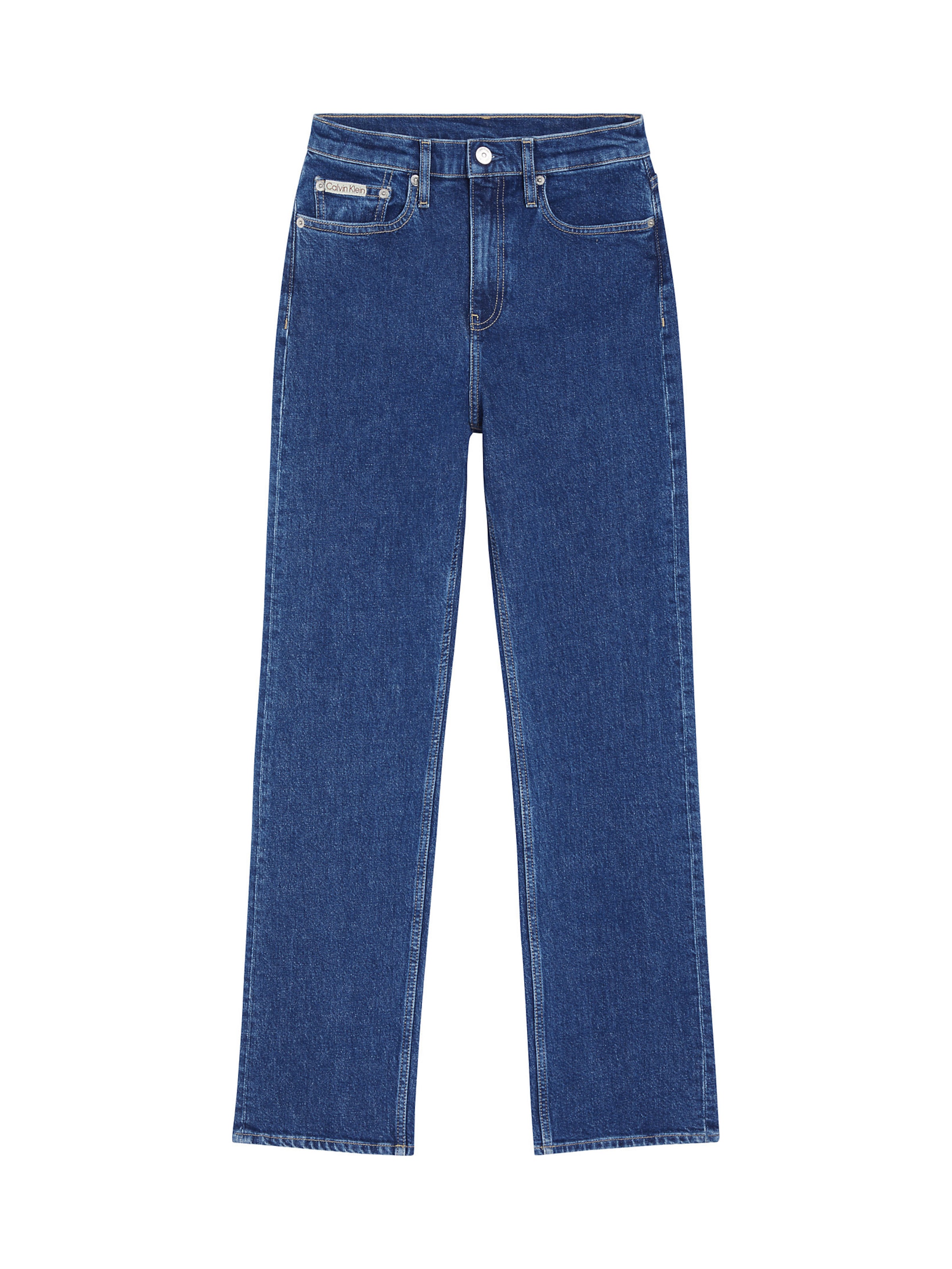 Calvin Klein Jeans Regular Jeans in Blauw: voorkant
