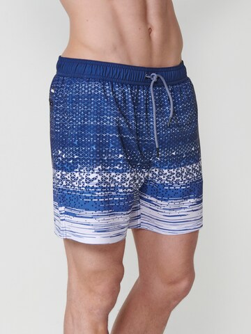 Shorts de bain KOROSHI en bleu
