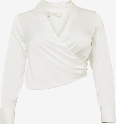 Bluză 'Jaden' Guido Maria Kretschmer Curvy pe alb, Vizualizare produs
