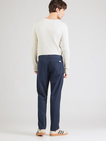 INDICODE JEANS Tapered Chino trousers 'Lysin' in Blue