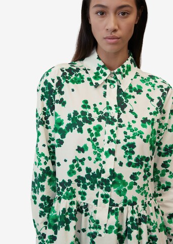 Marc O'Polo Košilové šaty – zelená