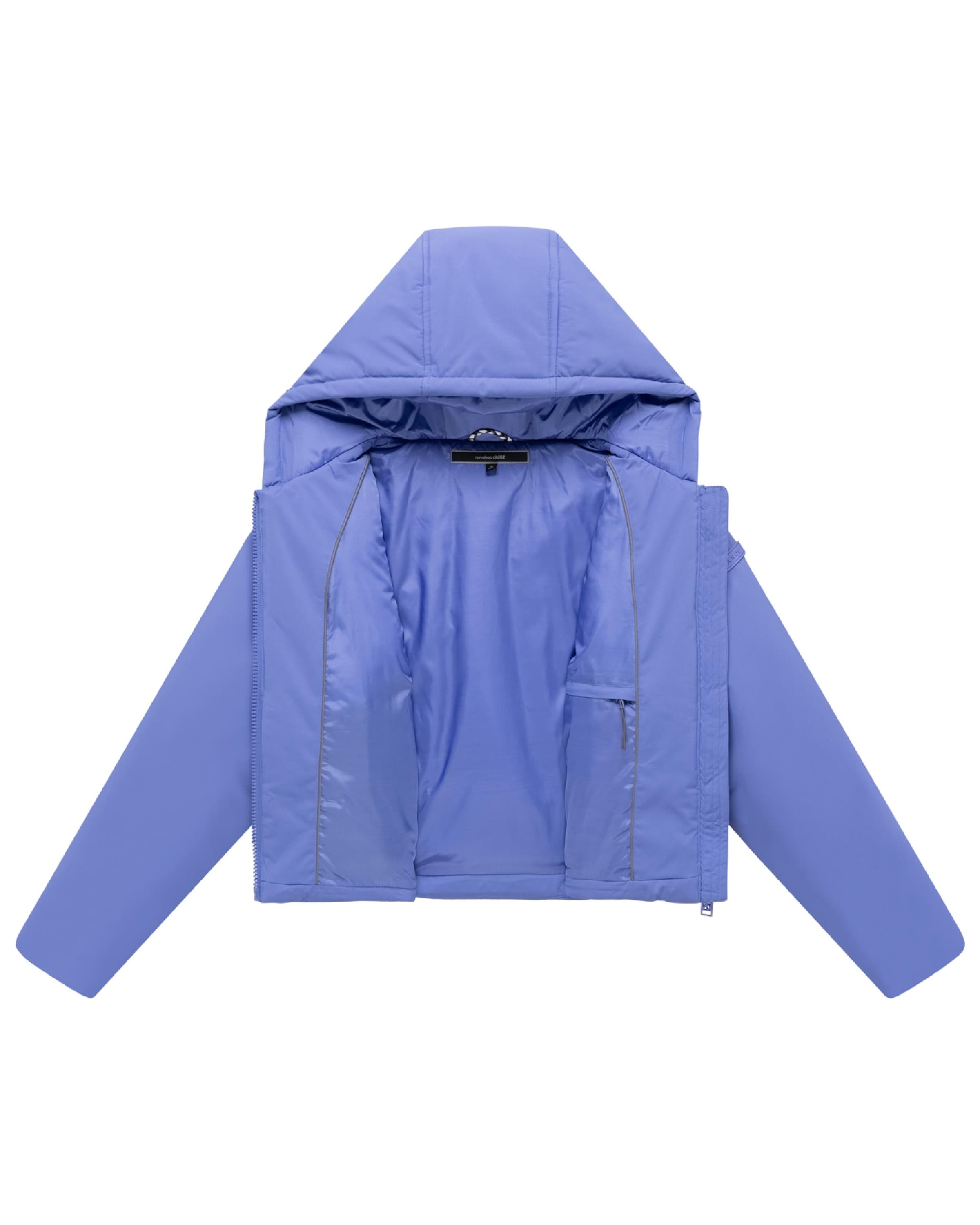 NAVAHOO - Casaco de inverno 'Biscuitaa 14' em roxo