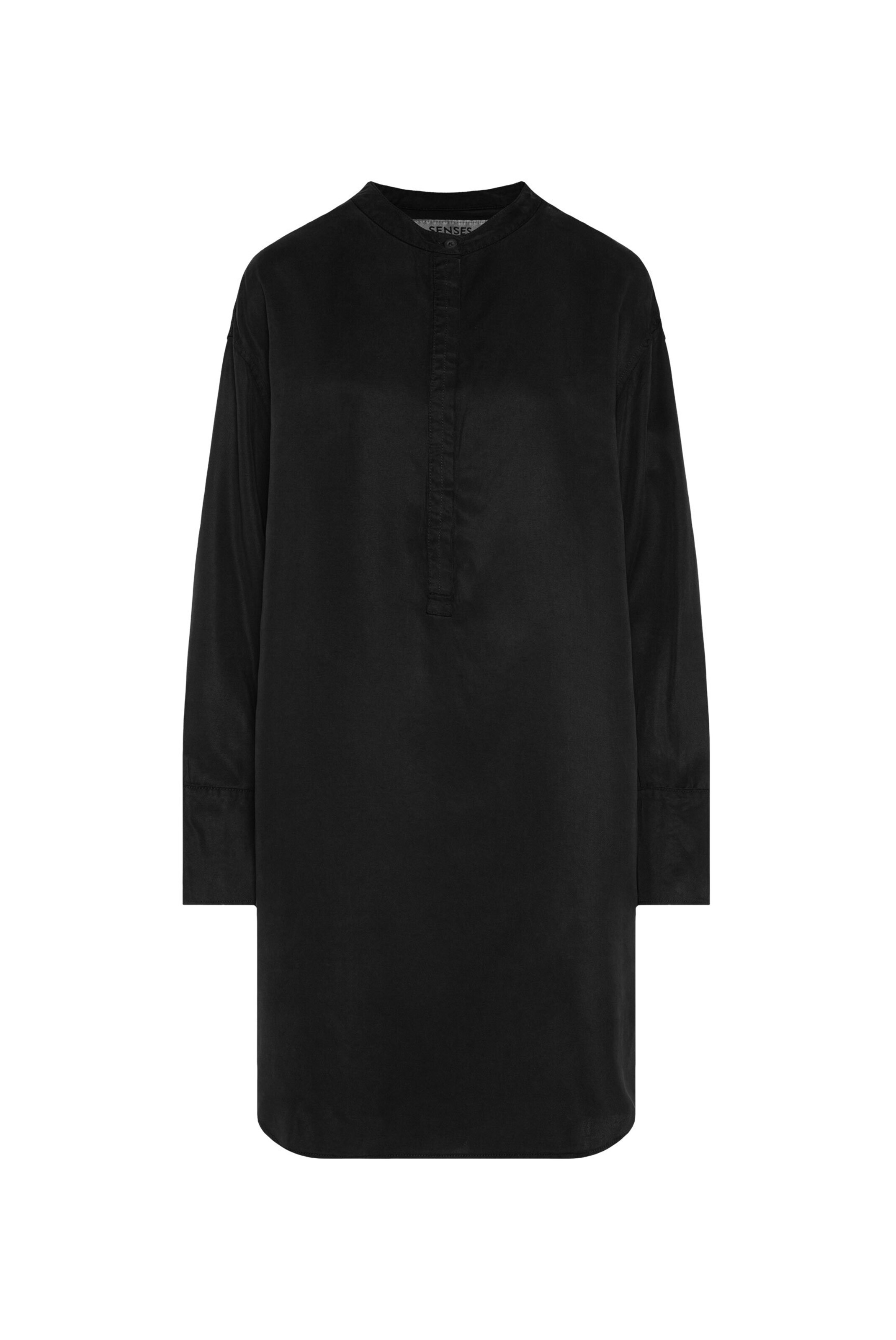 SENSES.THE LABEL Kleid in Schwarz: Vorderseite