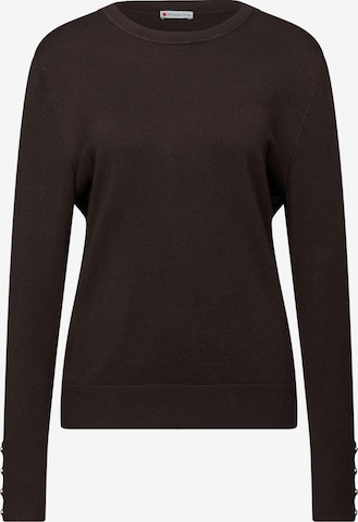 STREET ONE Pullover in Braun: Vorderseite