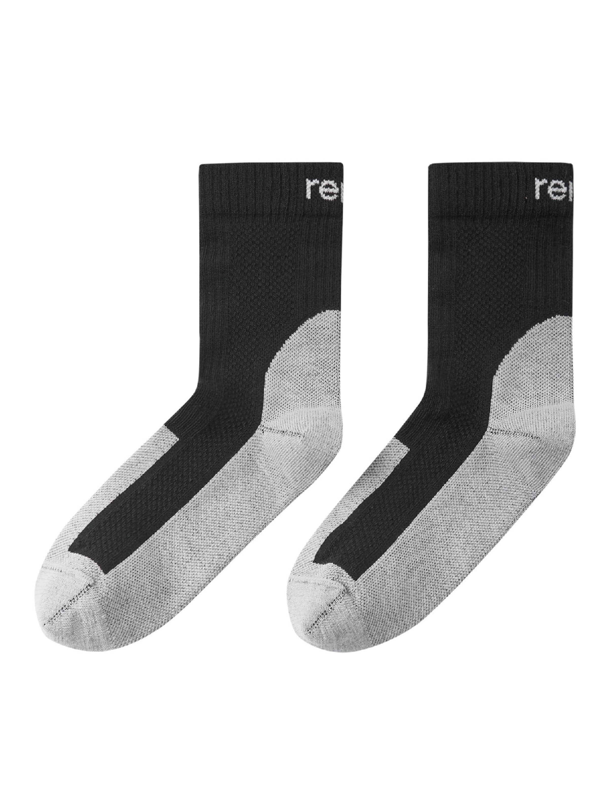 Reima Socks 'Kuivuri' in Black: front