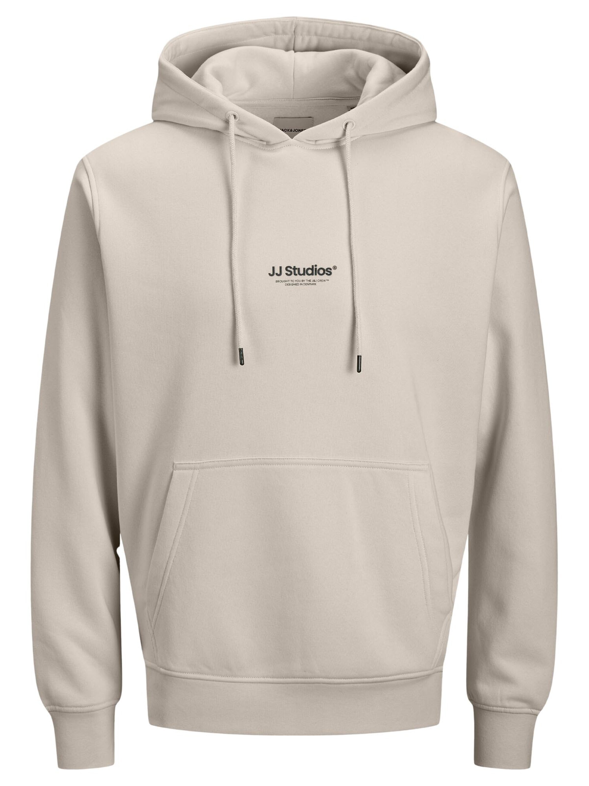 JACK & JONES Sweatshirt 'Soho' in Beige: front