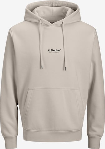 JACK & JONES Sweatshirt 'Soho' in Beige: front
