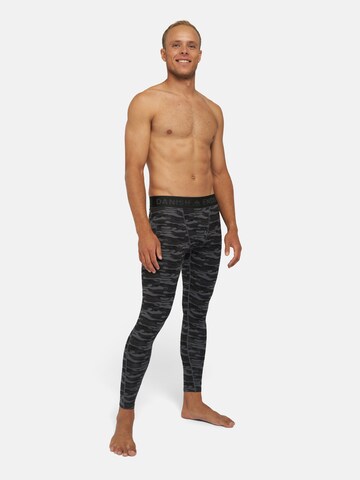 DANISH ENDURANCE Regular Sporthose 'Compression Tights' in Grau