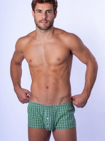 BIMONI Boxershorts 'Lyocell' in Grün