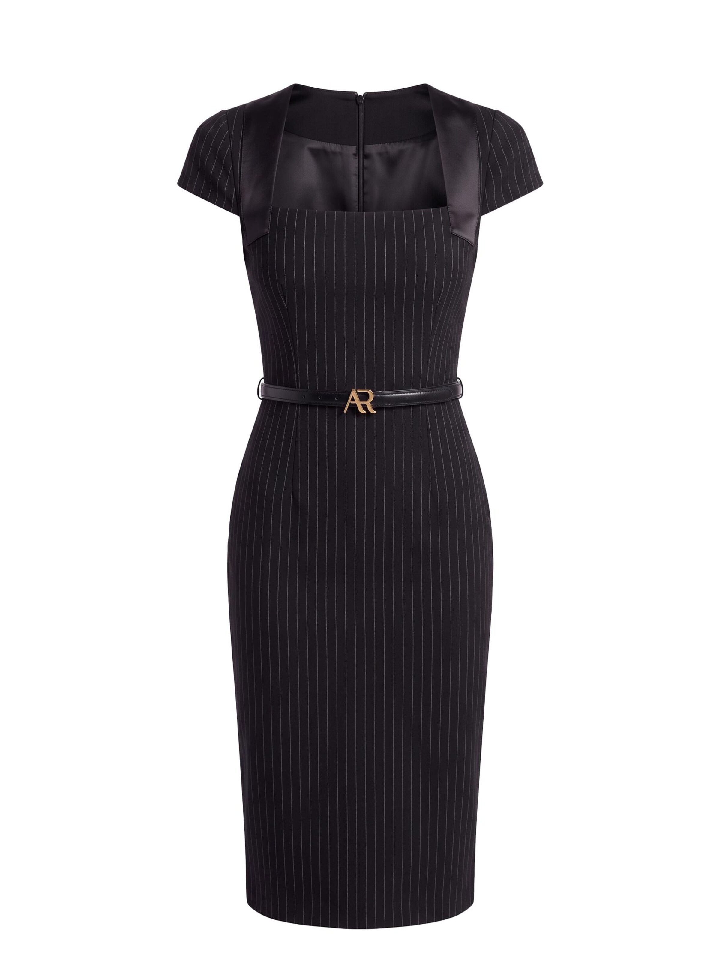 AUDRAY - Vestido de tubo 'MARRLENE' en negro
