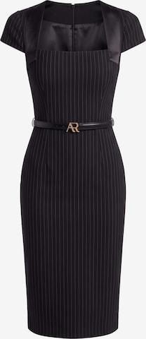 AUDRAY - Vestido de bainha 'MARRLENE' em preto: frente