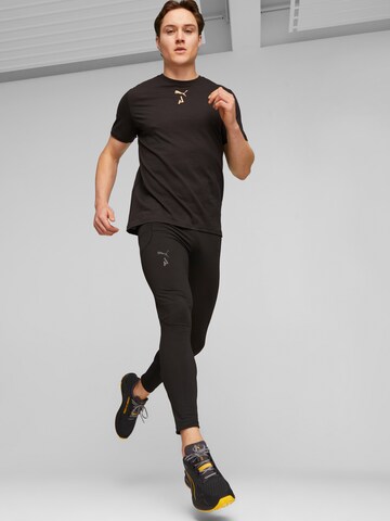 PUMA Sportshirt in Schwarz