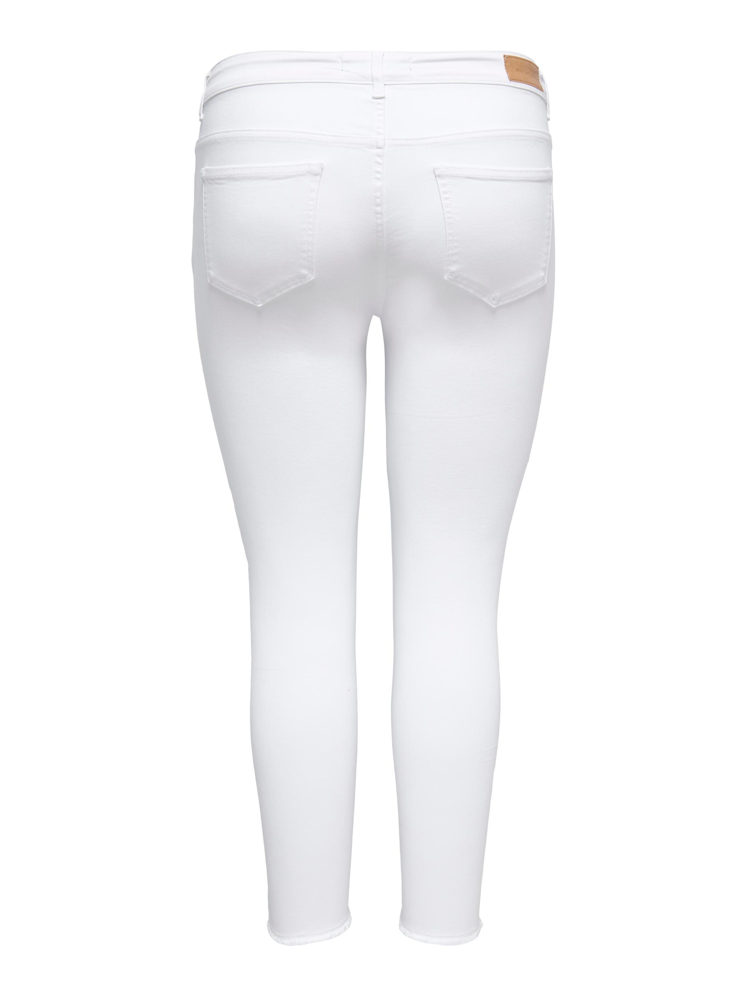 ONLY Carmakoma Skinny Jeans 'Willy' in White