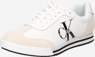 Calvin Klein JeansNiske tenisice - bijela boja: prednji dio