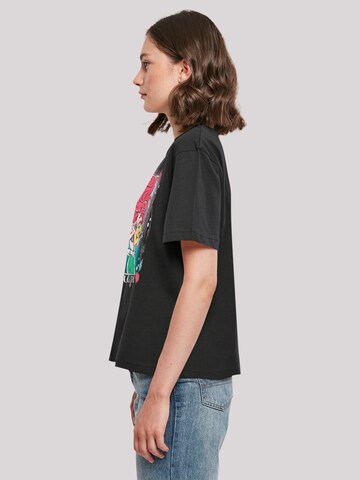T-shirt 'Prinzessin Arielle die Meerjungfrau' F4NT4STIC en noir