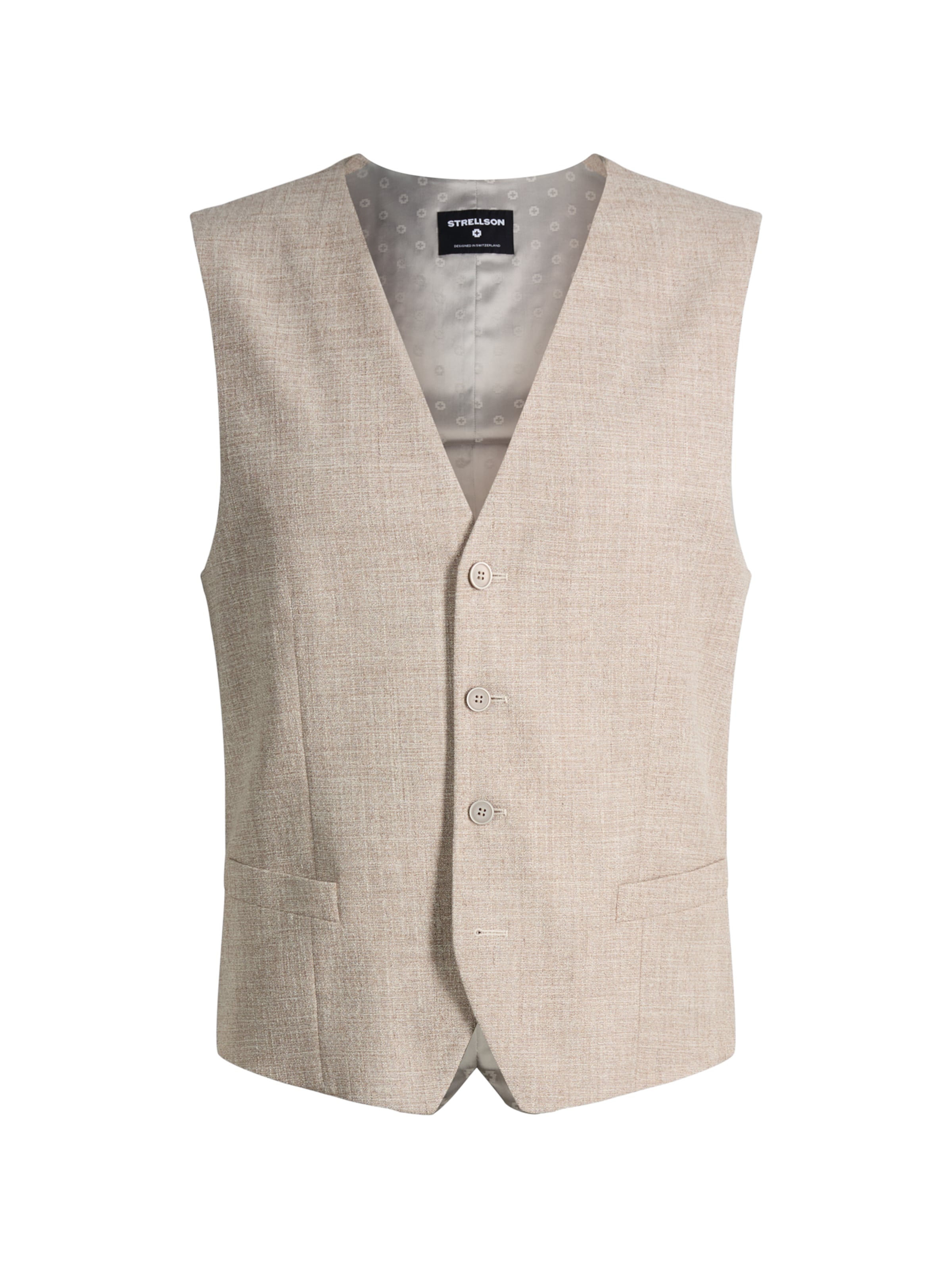 Gilet de costume 'Gyl' STRELLSON en beige : devant