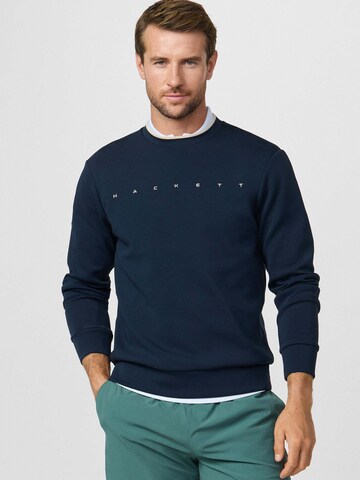 Felpa 'ESSENTIAL CREW' di Hackett London in blu