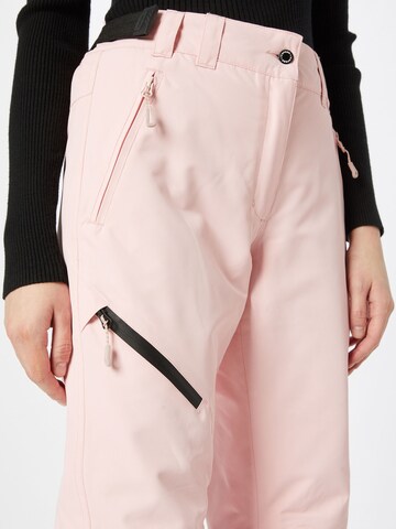 ICEPEAK Regular Workout Pants 'CURLEW' in Pink