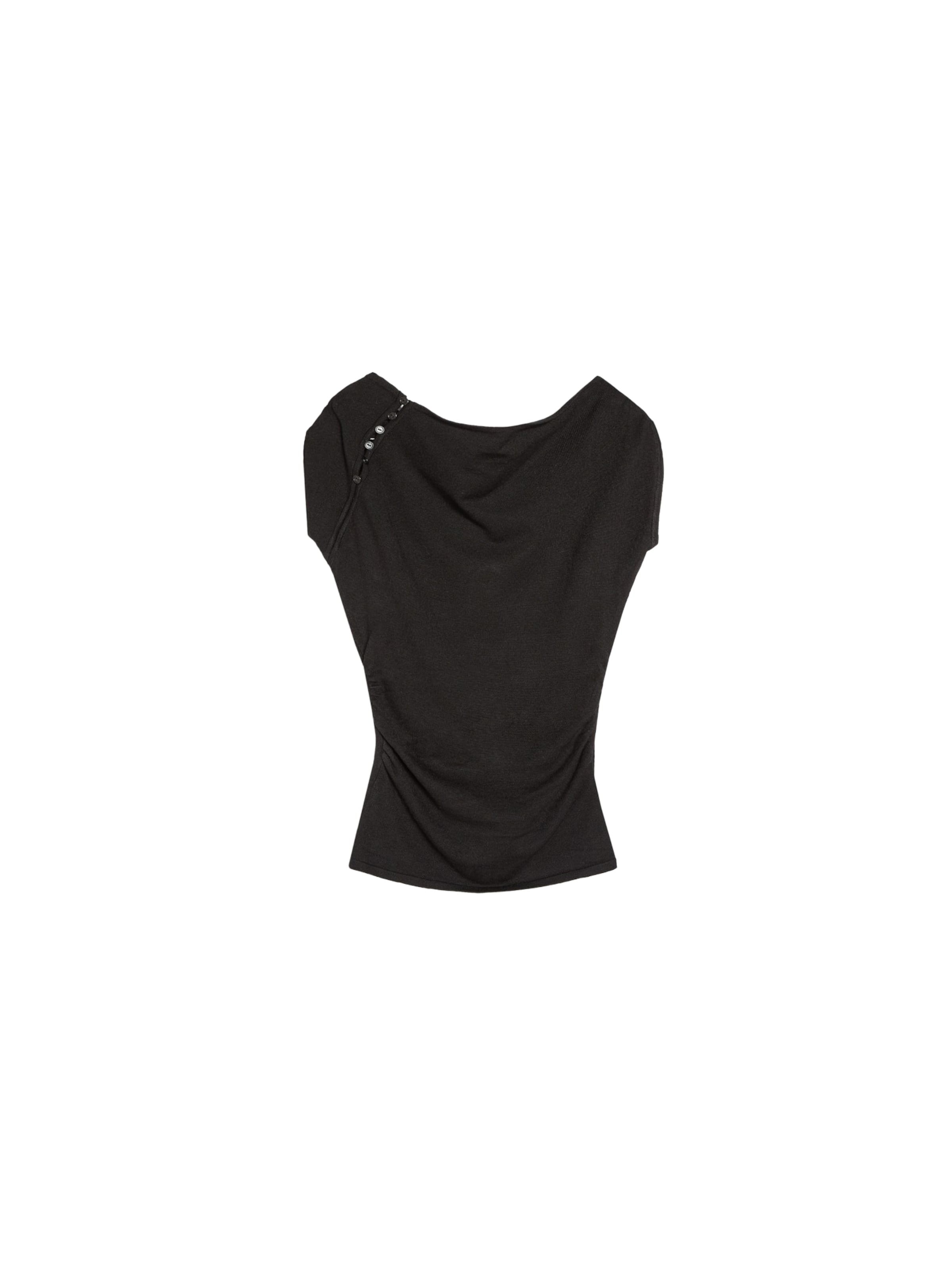 Bershka Pullover in Schwarz: Vorderseite