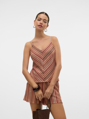 VERO MODA Knitted top 'VMDEMI' in Red: front