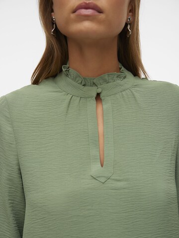 VERO MODA Bluse i grøn