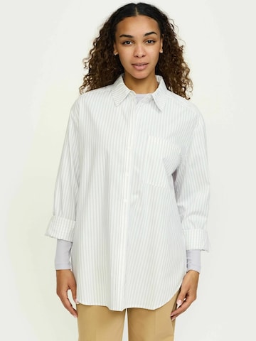 T-shirt ' SRVeronica ' Soft Rebels en blanc : devant