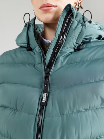 žalia Sublevel Žieminis paltas