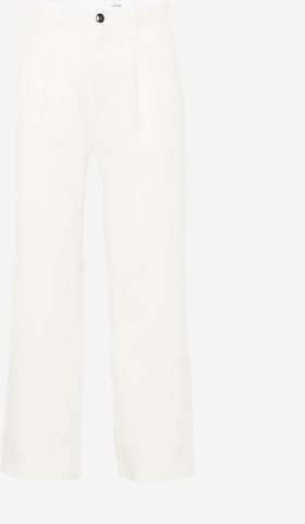 WEEKDAY Loose fit Trousers in White: front